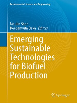 cover image of Emerging Sustainable Technologies for Biofuel Production